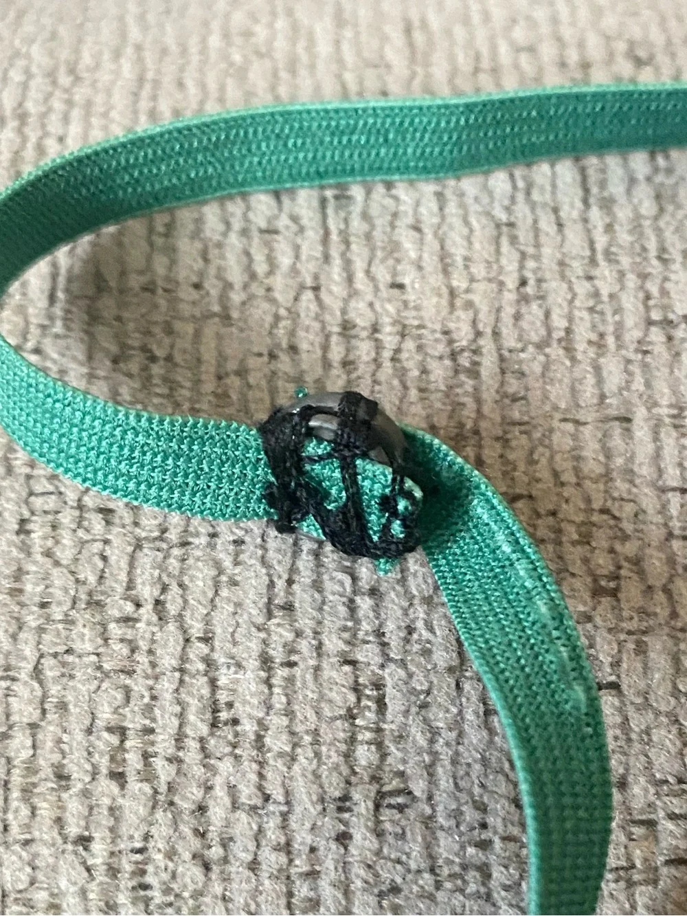Spider-Man Blue Fabric Bow tie with Green Elastic - Unbranded